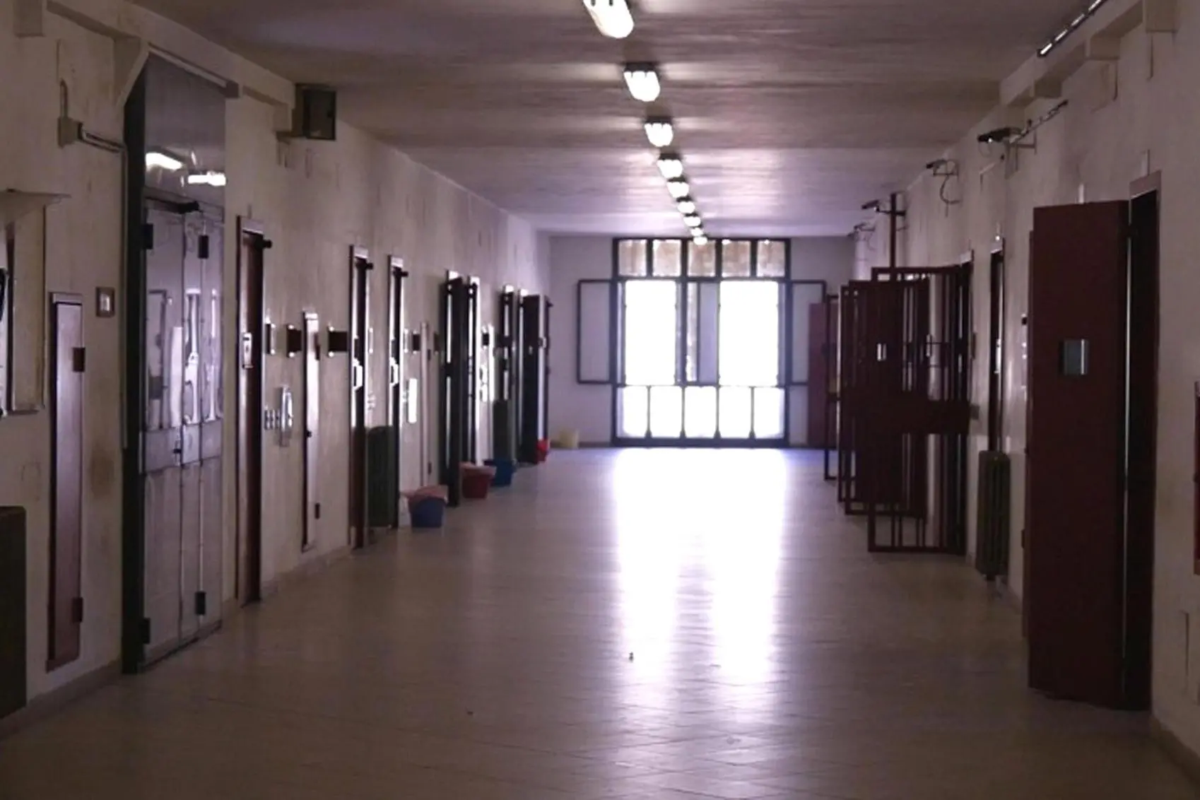 L'interno di un carcere (Archivio L'Unione Sarda)
