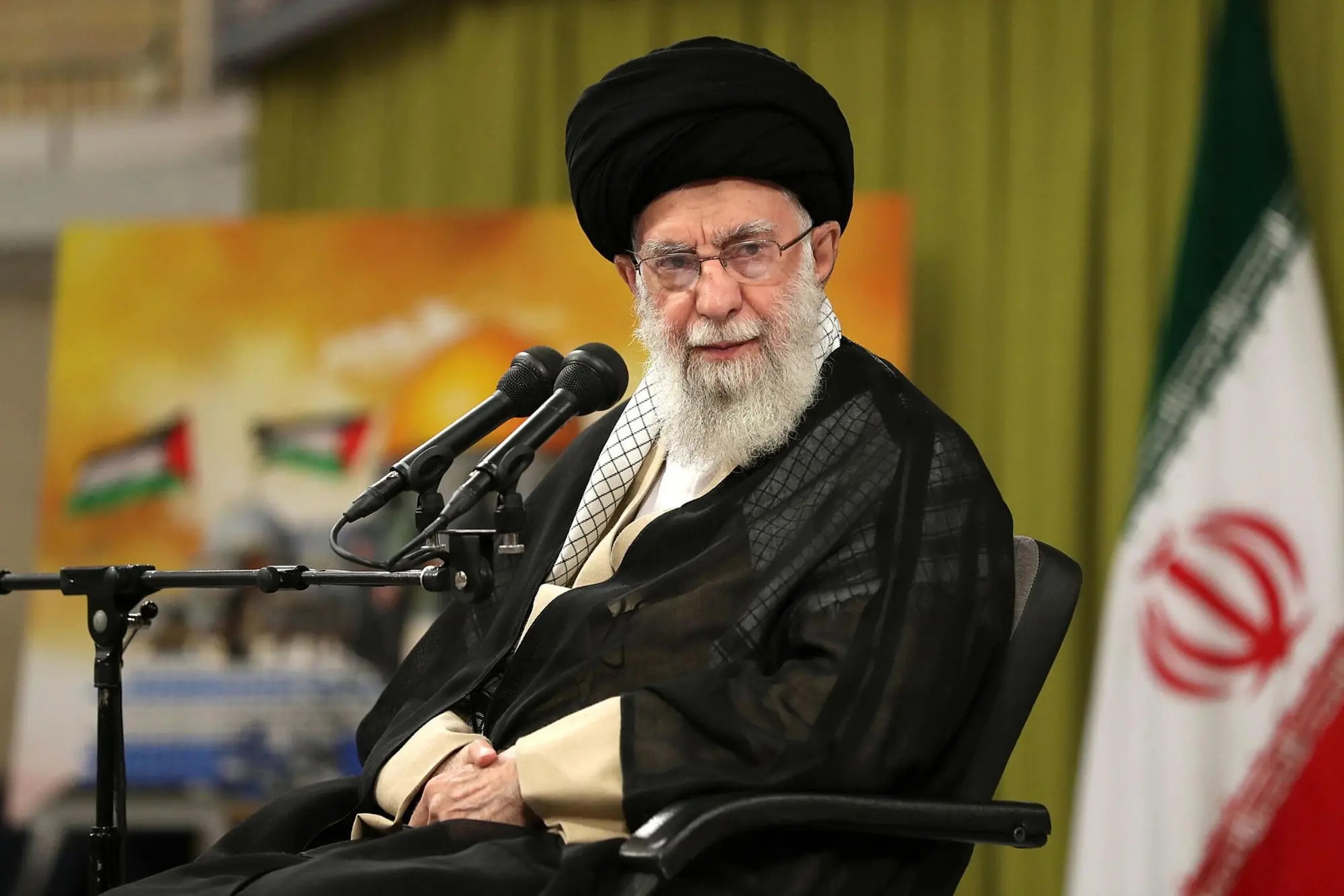 Ali Khamenei (foto Ansa/Epa)