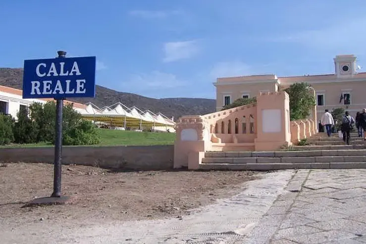 Cala Reale, all'Asinara