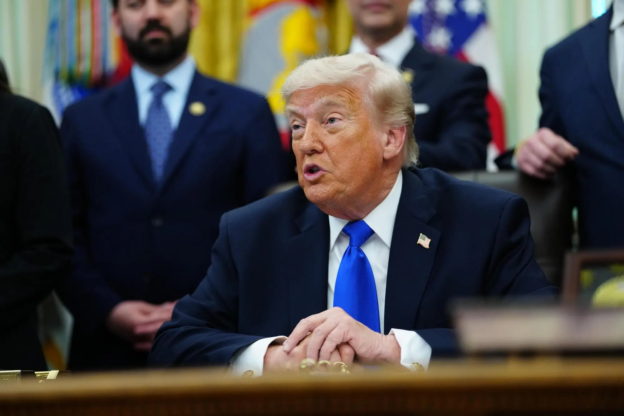 Donald Trump (foto Ansa)