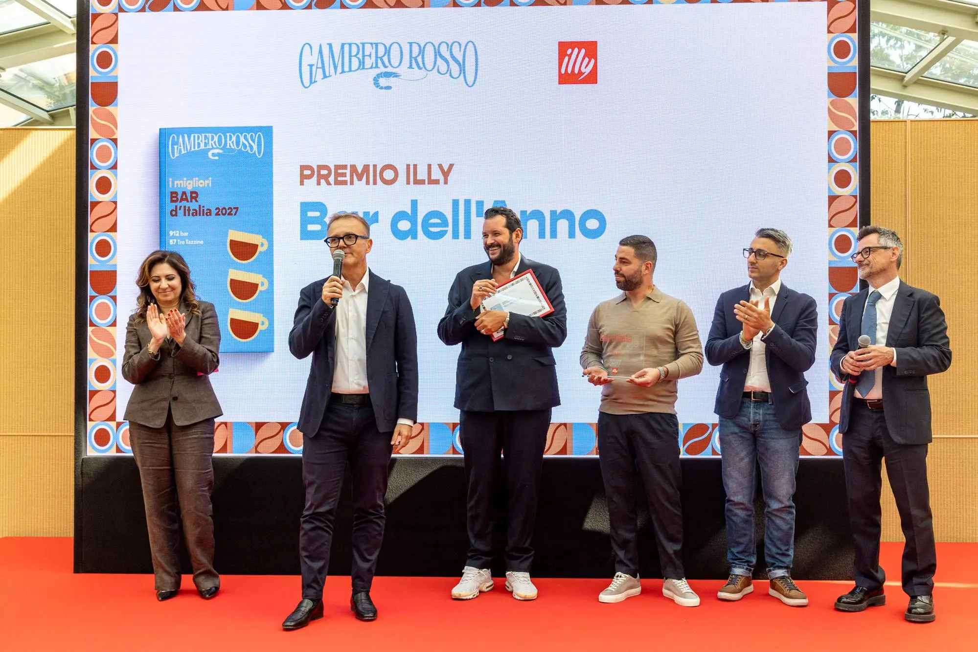La premiazione del miglior bar d'Italia