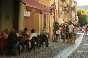 Il centro di Bosa