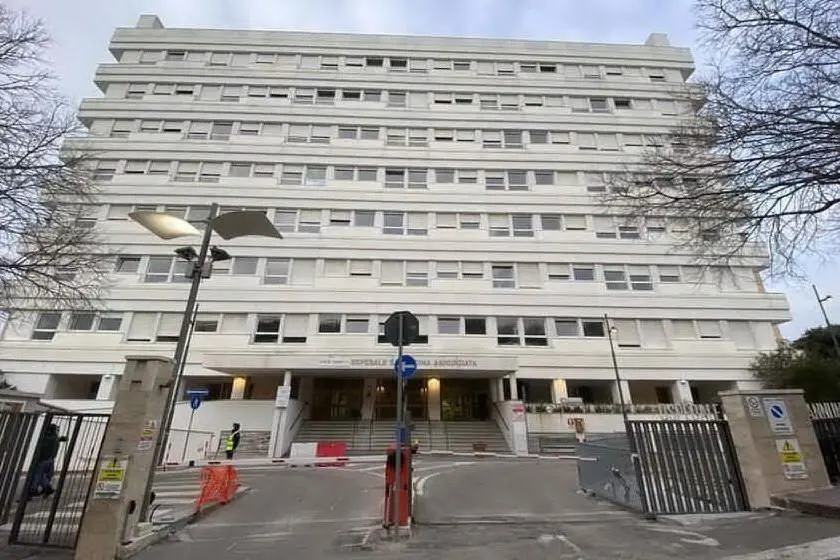 L'ospedale di Sassari (Archivio L'Unione Sarda)