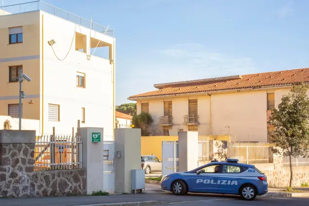Il commissariato (Archivio L'Unione Sarda)