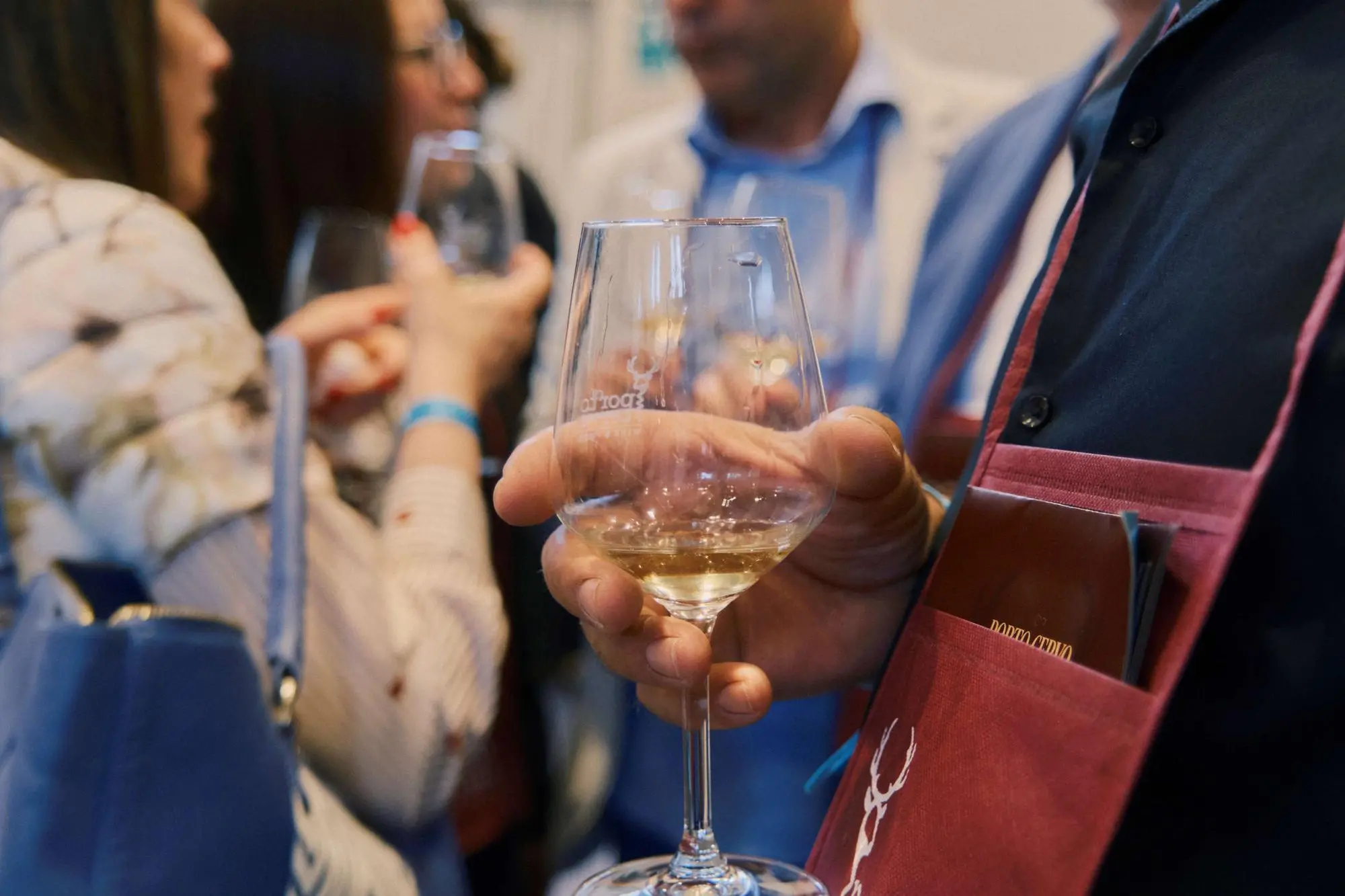 Un momento della degustazione al PCWFF