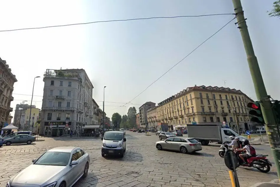 Porta Romana a Milano (Google Maps)