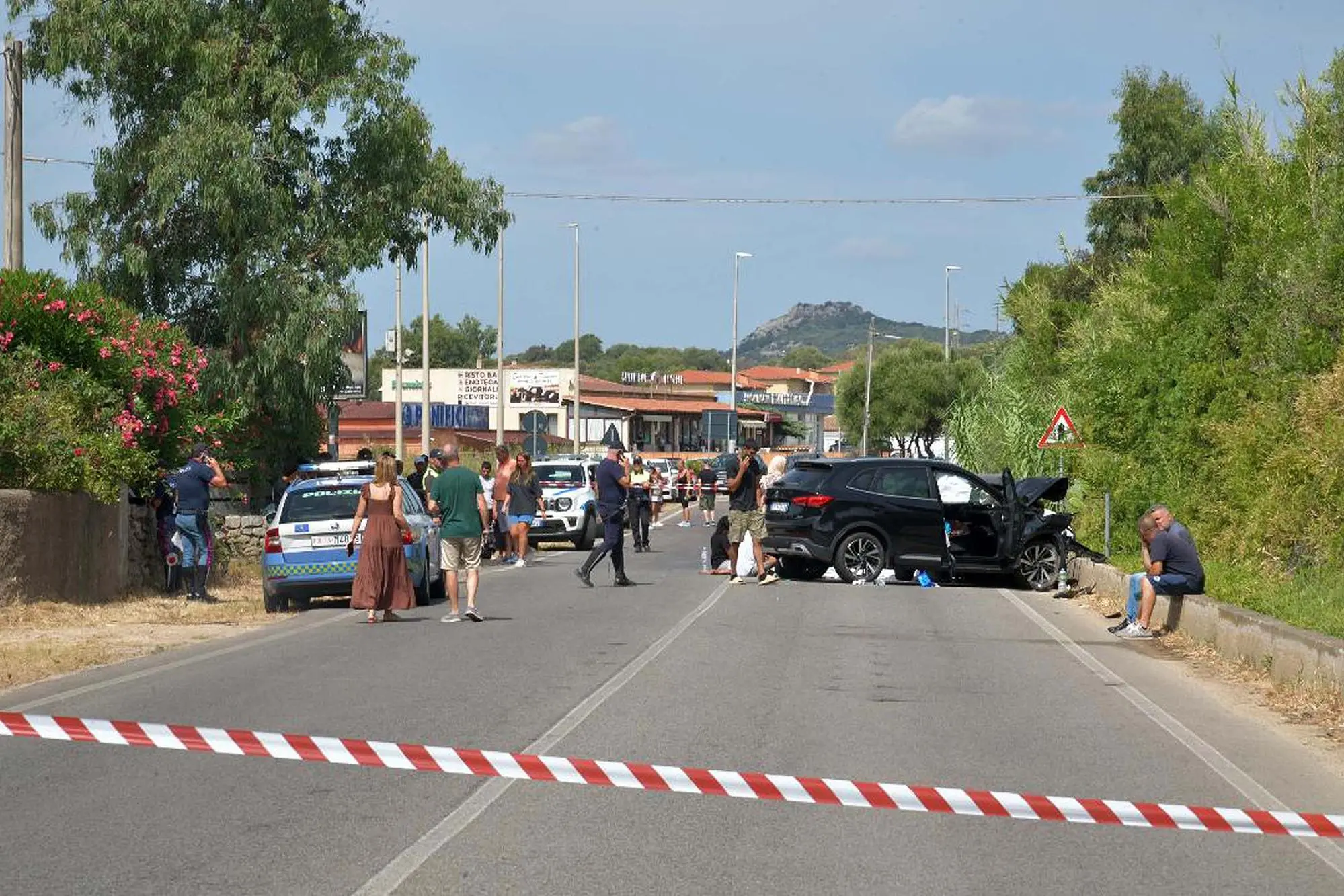 Il luogo dell'incidente (Foto A. Satta)