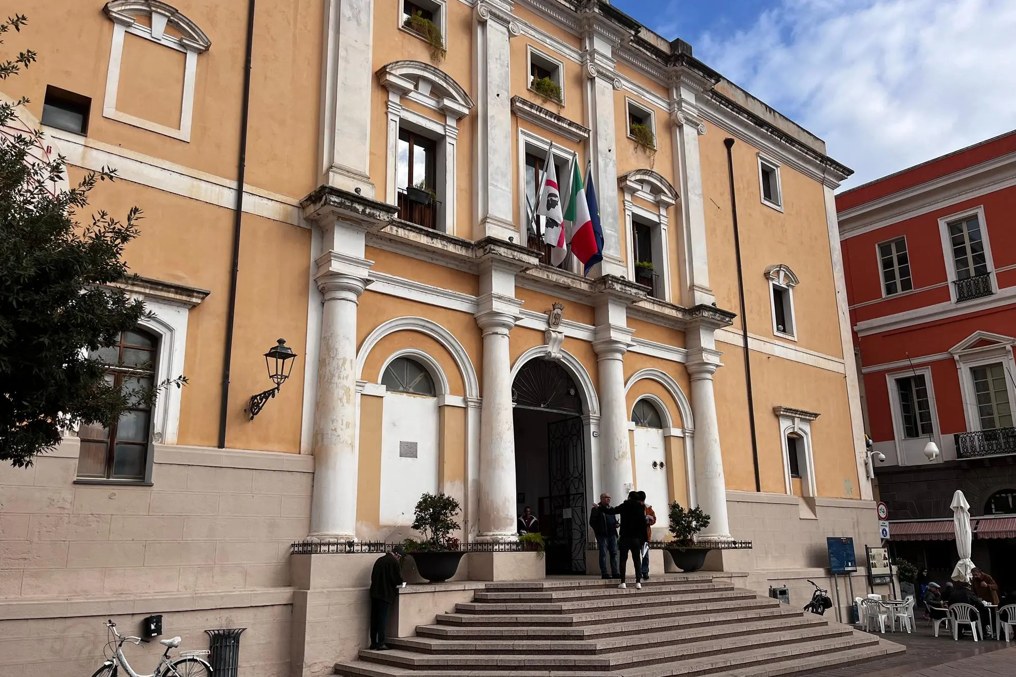 Il municipio di Oristano