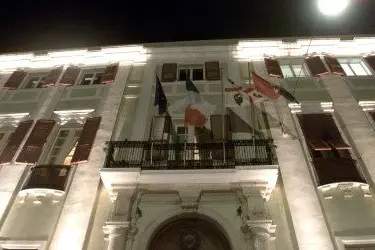 Il palazzo della provincia cagliari
