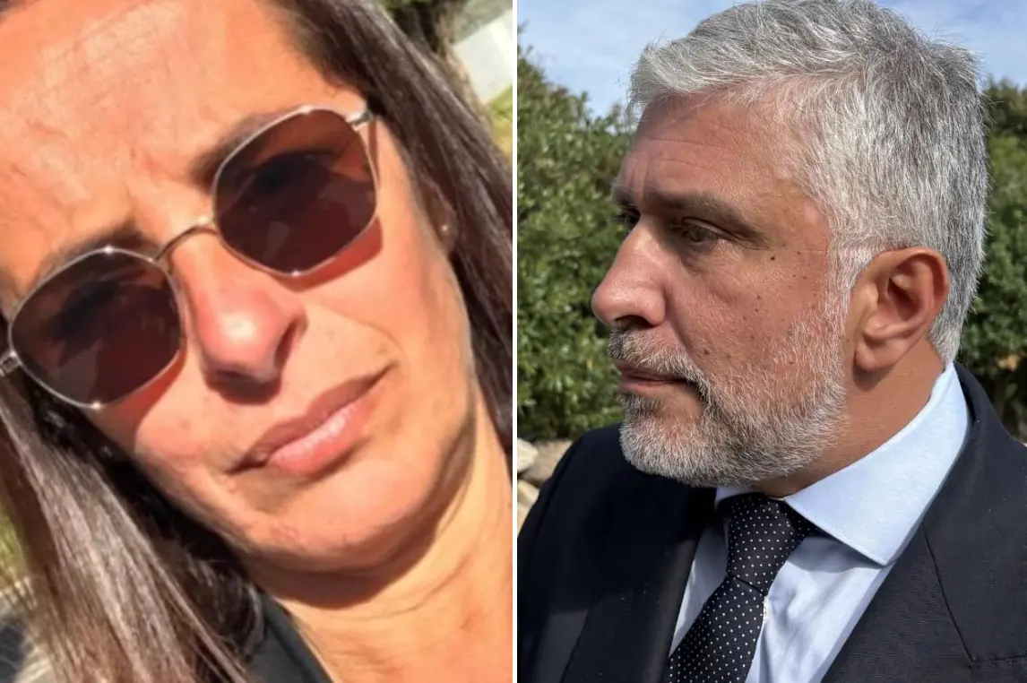 Rosa Maria Elvo e l'avvocato Francesco Fùrnari (foto concesse)