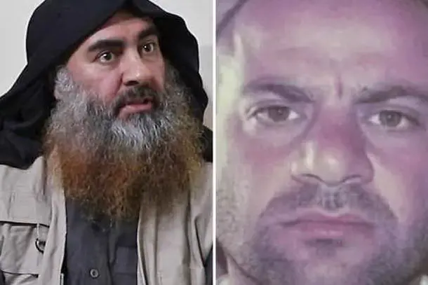 Al Baghdadi e Qardash (foto Twitter)
