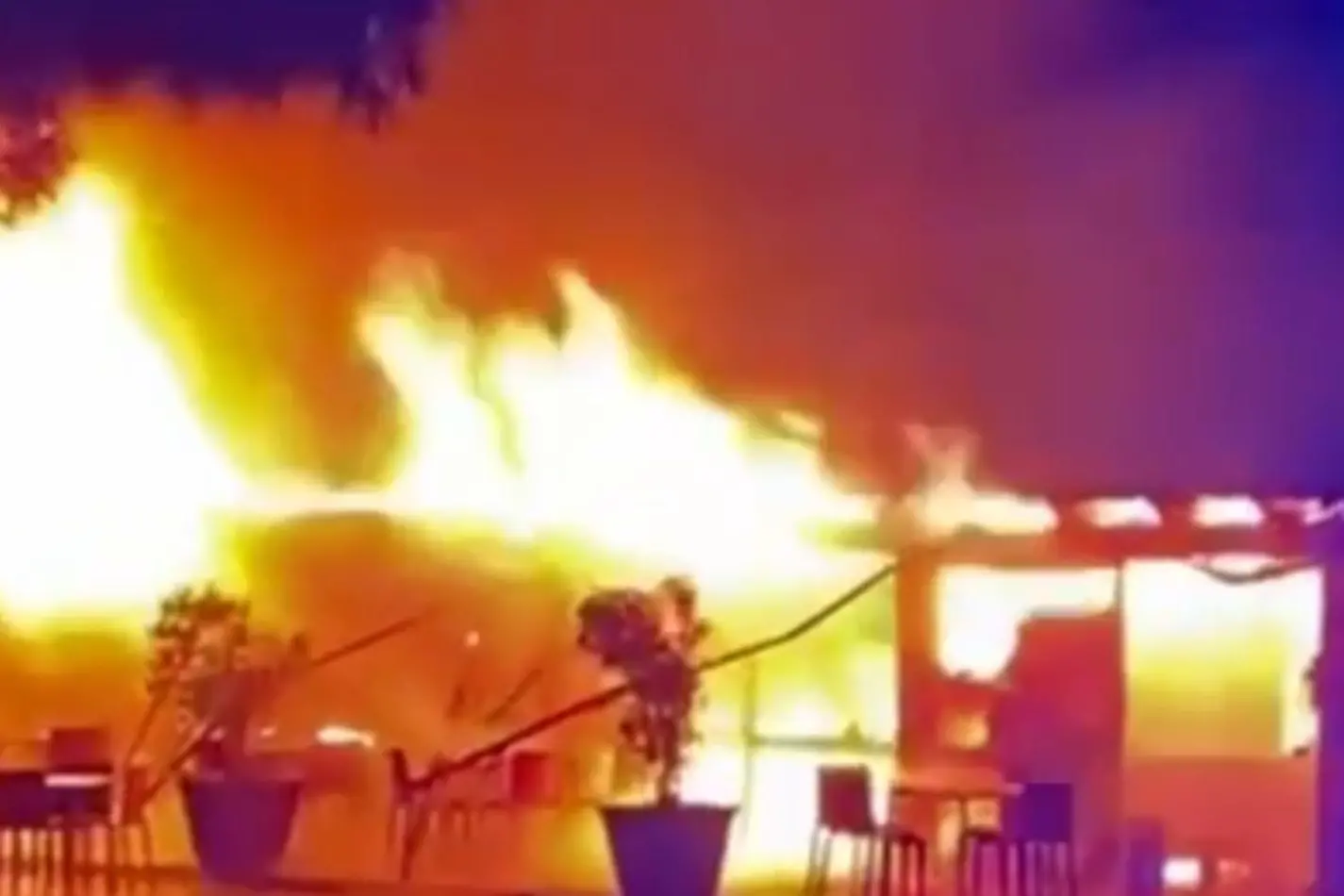 L'incendio