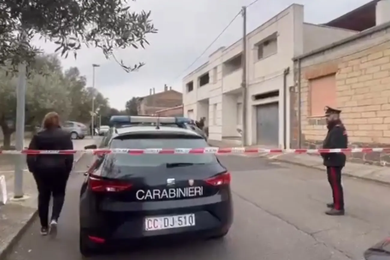 I carabineiri sul posto