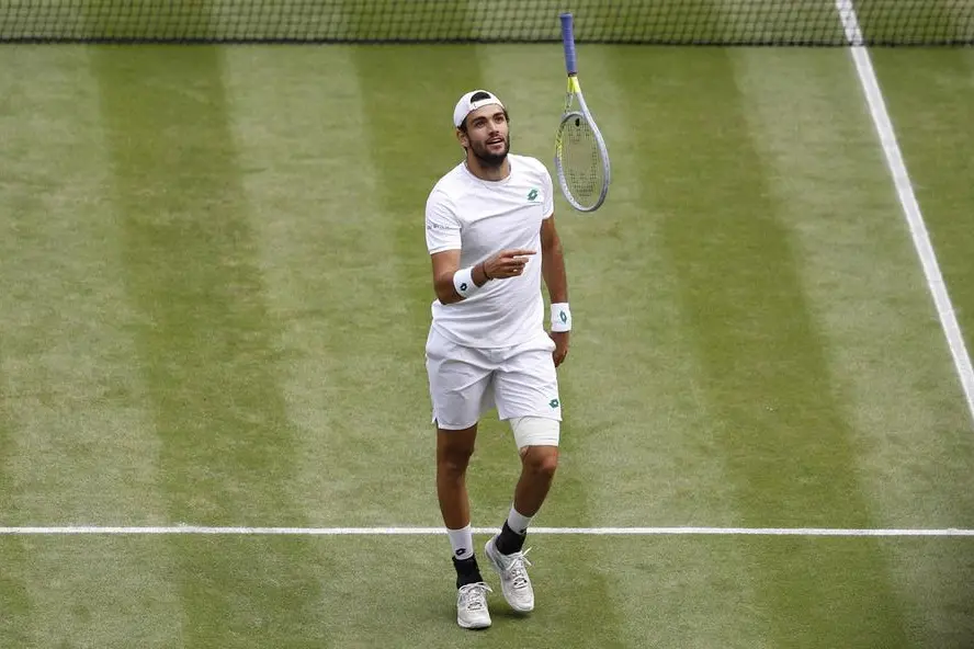 Berrettini è il primo italiano in finale sui prati londinesi