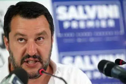 Il ministro dell'Interno Matteo Salvini