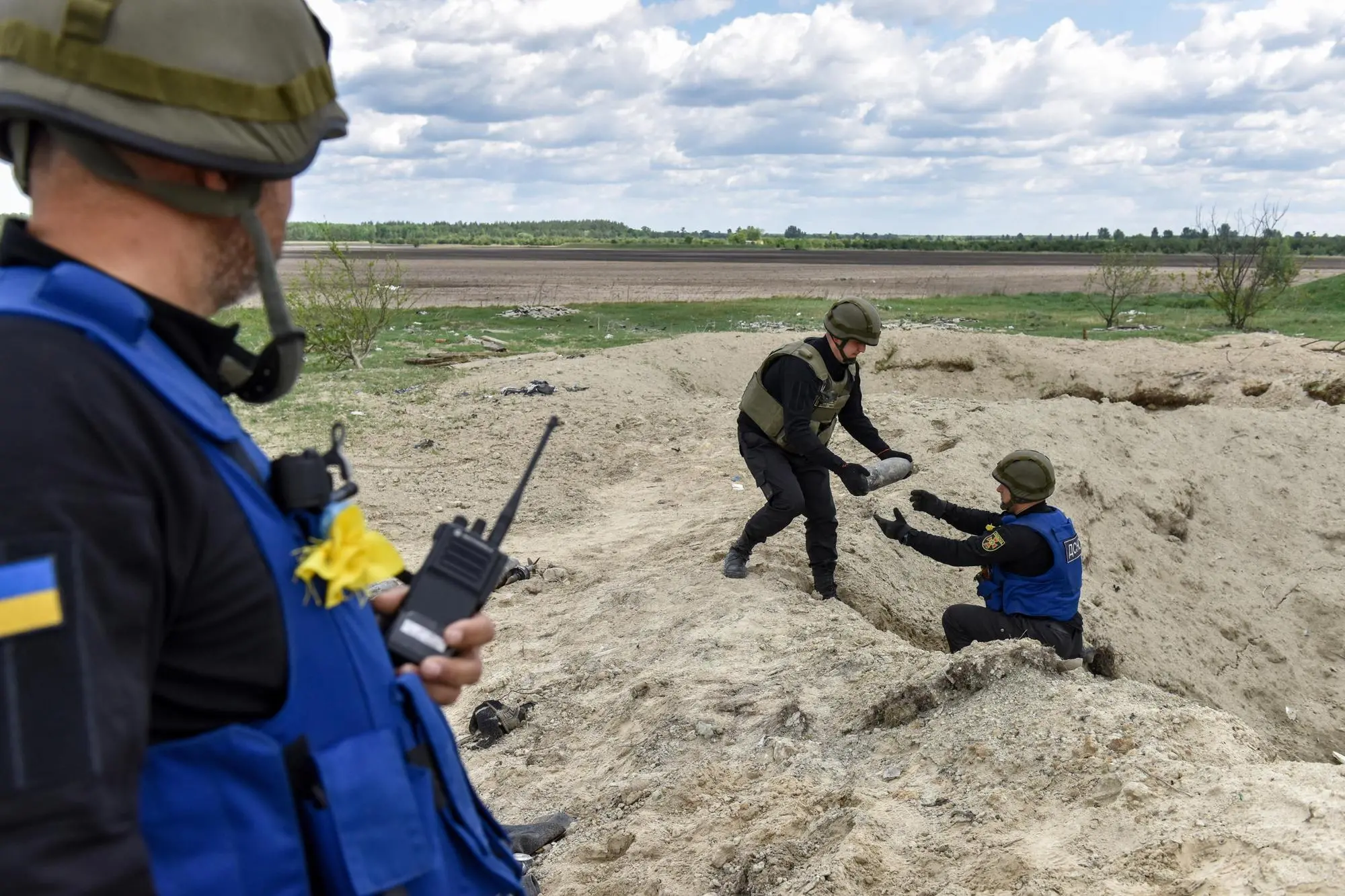 Militari ucraini a Kiev (Ansa - Epa)