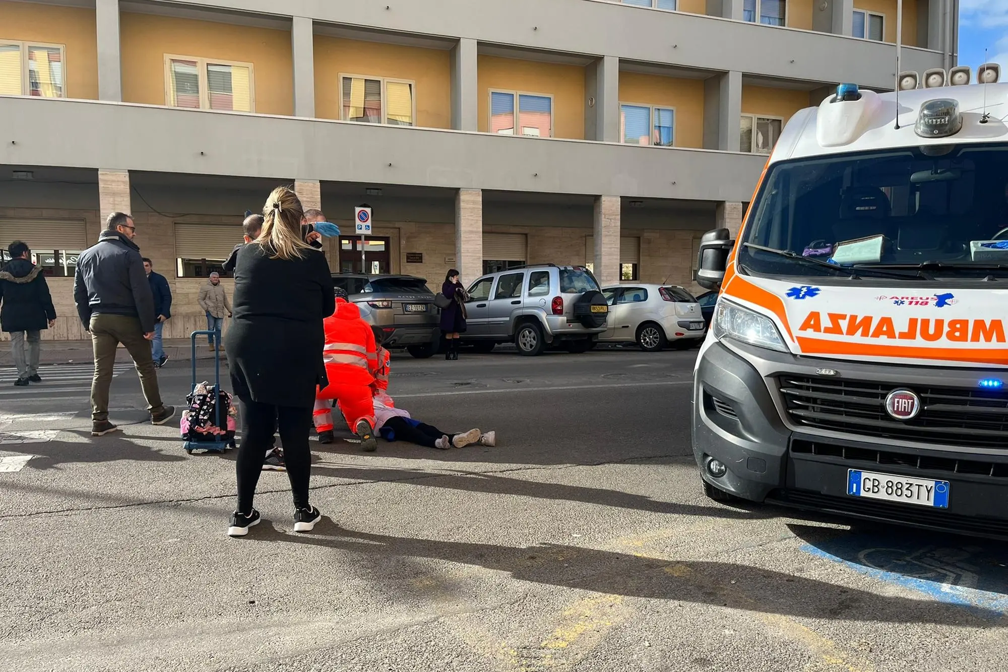 Il luogo dell'incidente (foto Vercelli)