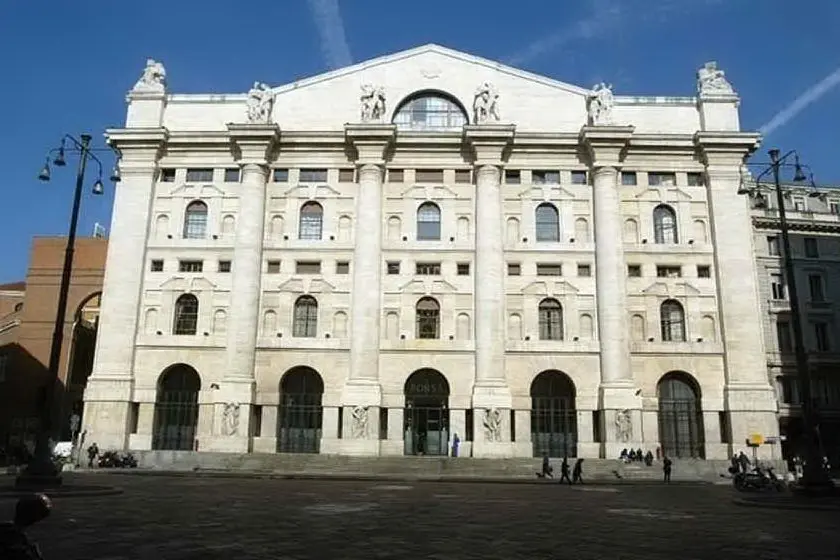 Piazza Affari (Archivio L'Unione Sarda)