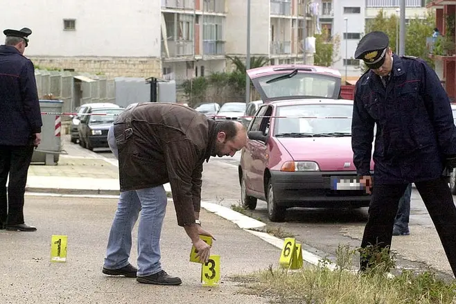 Il luogo della sparatoria (Ansa)