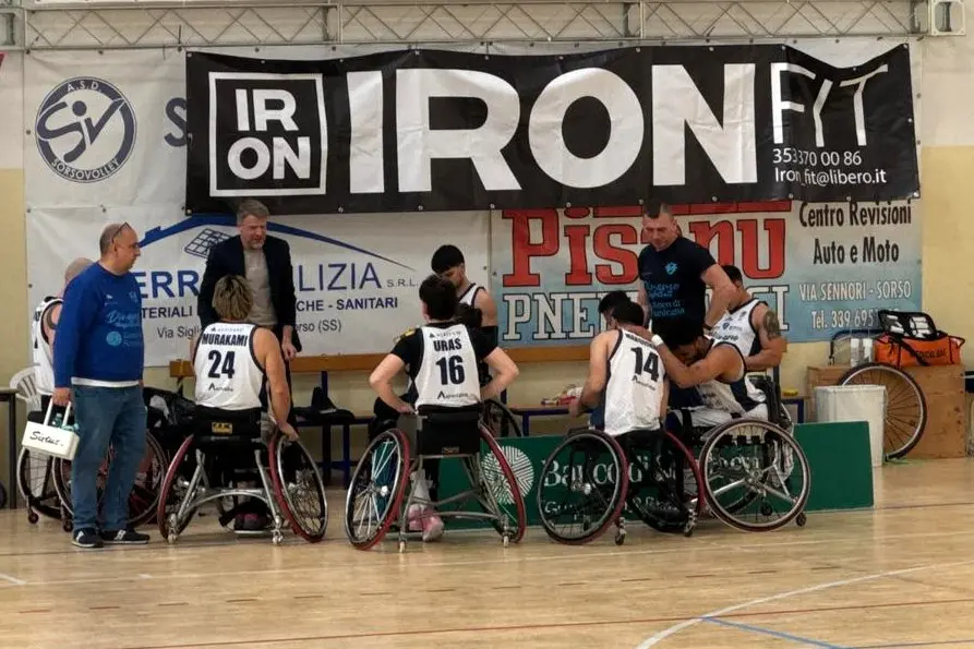 La Dinamo Lab durante un time out