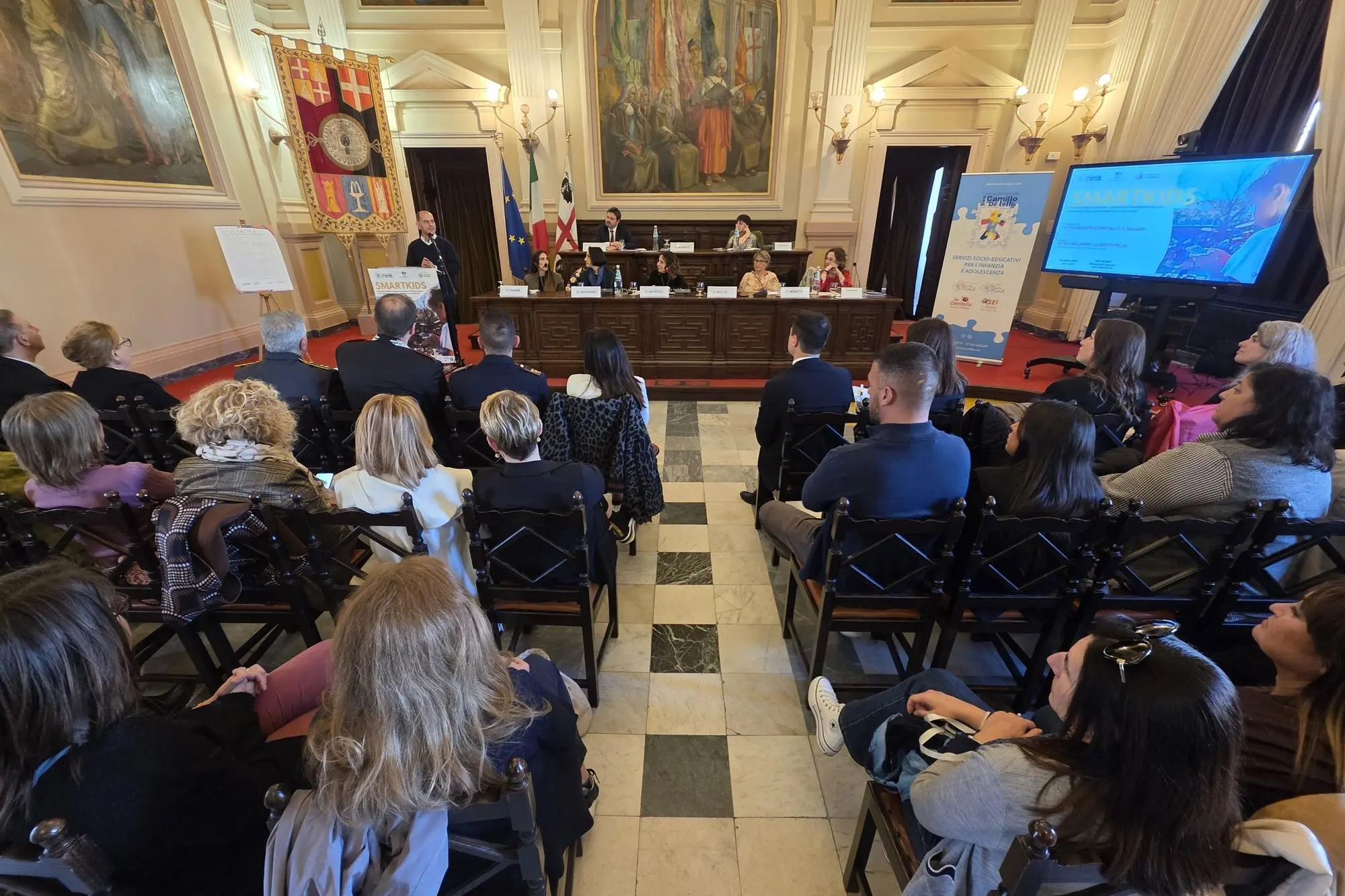 Incontro "SmartKids" in Aula Magna a Sassari