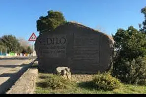 Sedilo, l'ingresso in paese