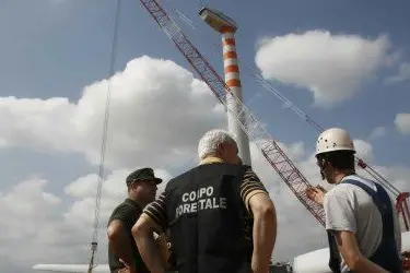 capoterra macchiareddu parco eolico sequestro corpo forestale - foto giuseppe ungari