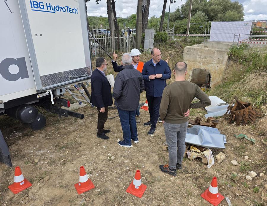 Sassari, Abbanoa: in fase avanzata il collegamento Monte Oro-via Milano