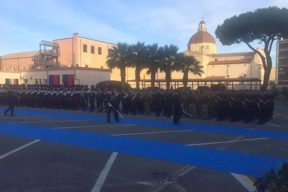 La cerimonia a Cagliari