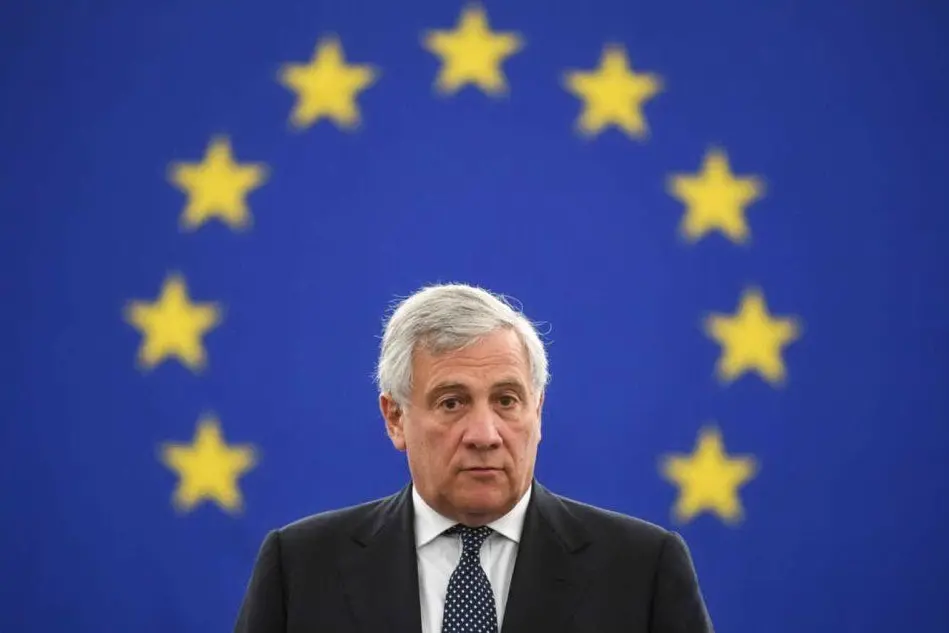 Il presidente dell'Europarlamento Antonio Tajani (Ansa)