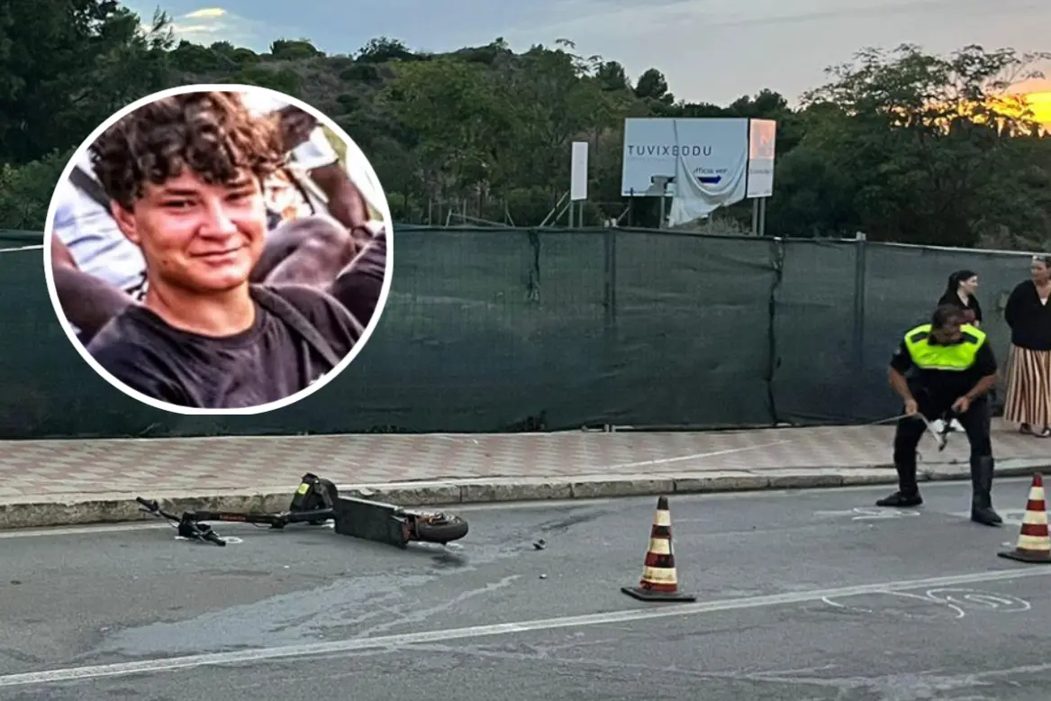 Il luogo dell'incidente costato la vita a Kiril