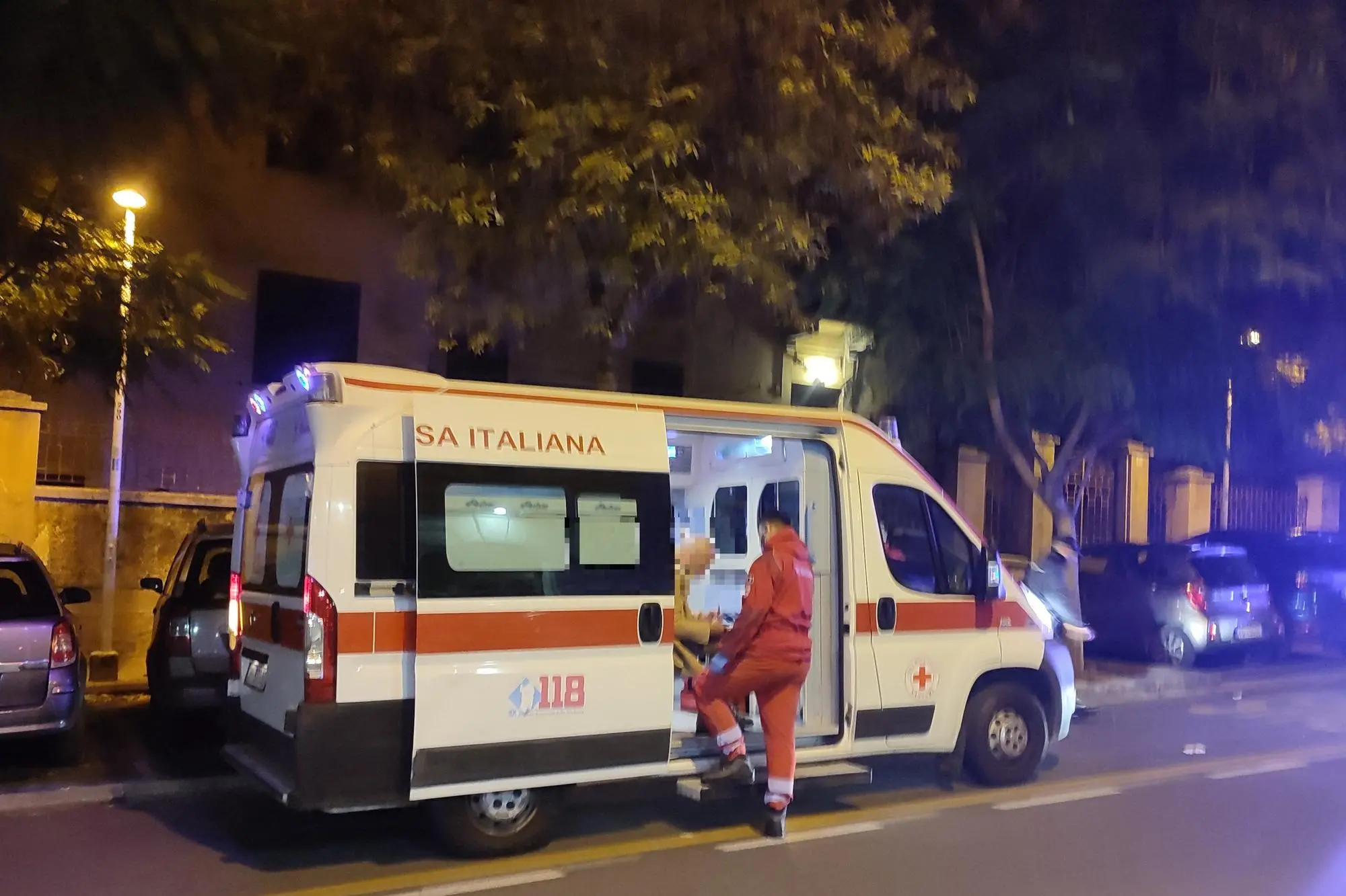 Il luogo dell'incidente (Foto Tellini)