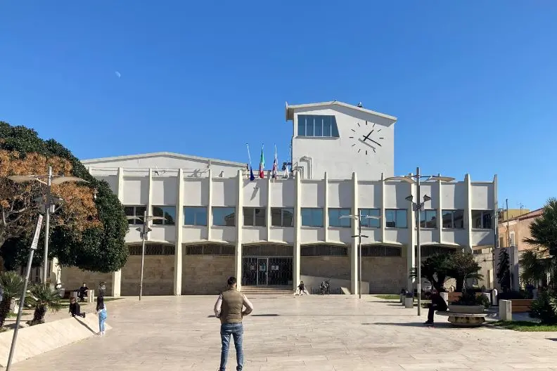 Il Municipio di Porto Torres (Archivio L'Unione Sarda - Pala)