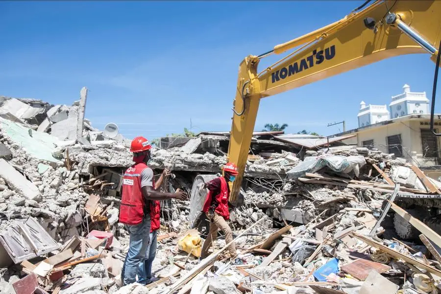 Terremoto ad Haiti (foto Ansa)
