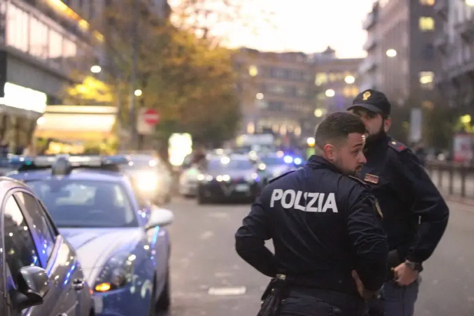 Polizia a Milano