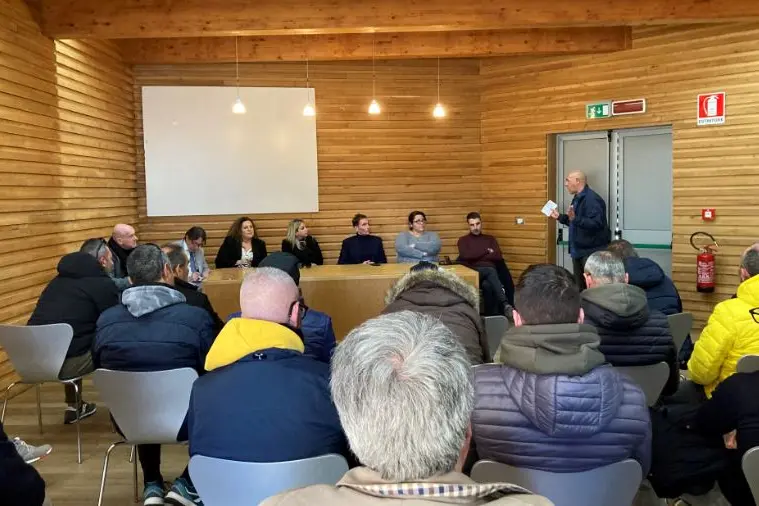 L'incontro  (foto Pala)