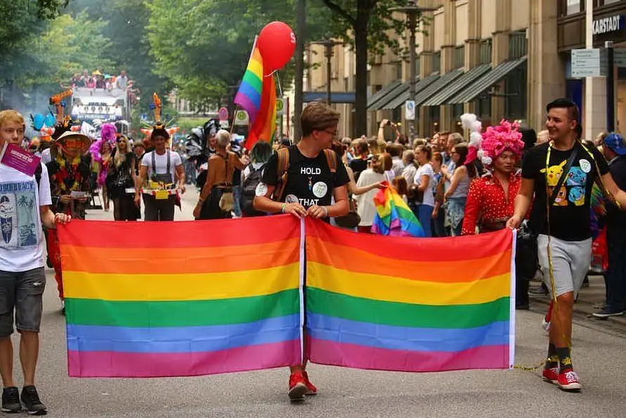 Una manifestazione del movimento a difesa dei diritti omosessuali (foto Pixabay)