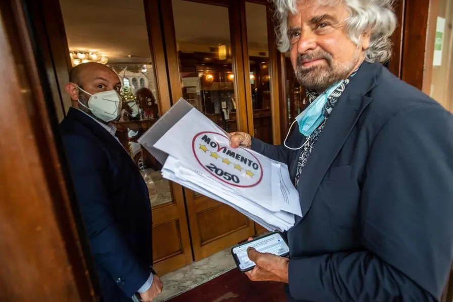 Beppe Grillo (foto Ansa)
