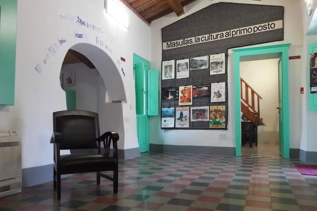 Un'immagine della Biblioteca di Masullas (foto concessa)