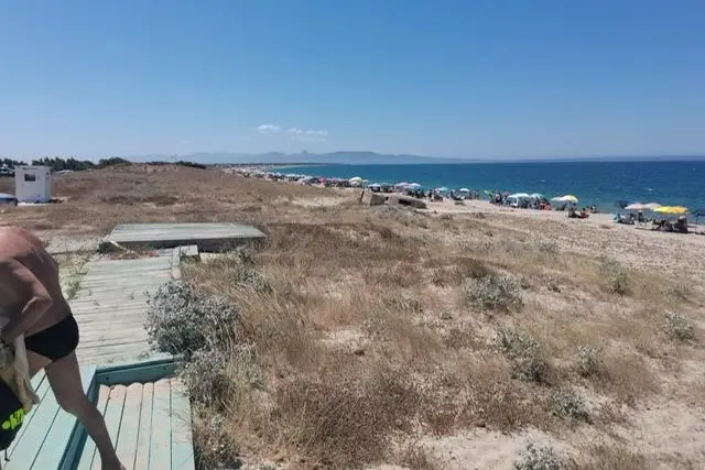 Santa Giusta, la spiaggia
