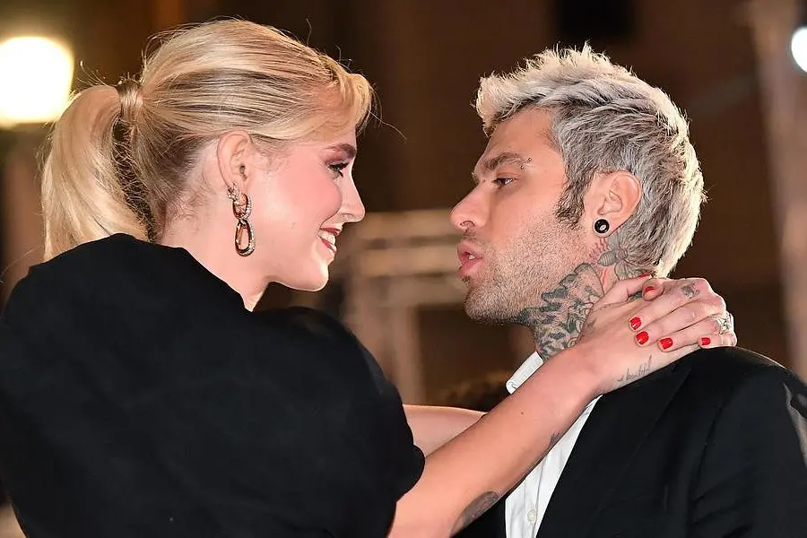 Chiara Ferragni e Fedez (foto Ansa)