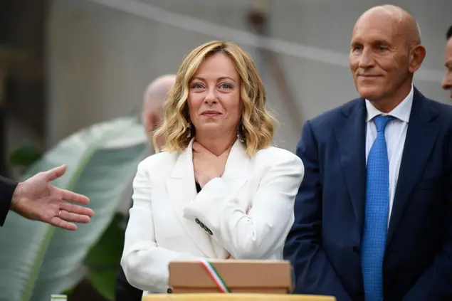 La presidente del consiglio, Giorgia Meloni