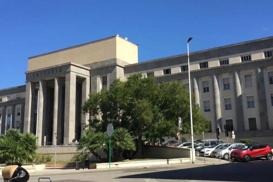 Il tribunale di Cagliari (Archivio L'Unione Sarda)
