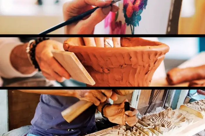 Le opere degli artisti al Mut- Stintino (foto concessa)