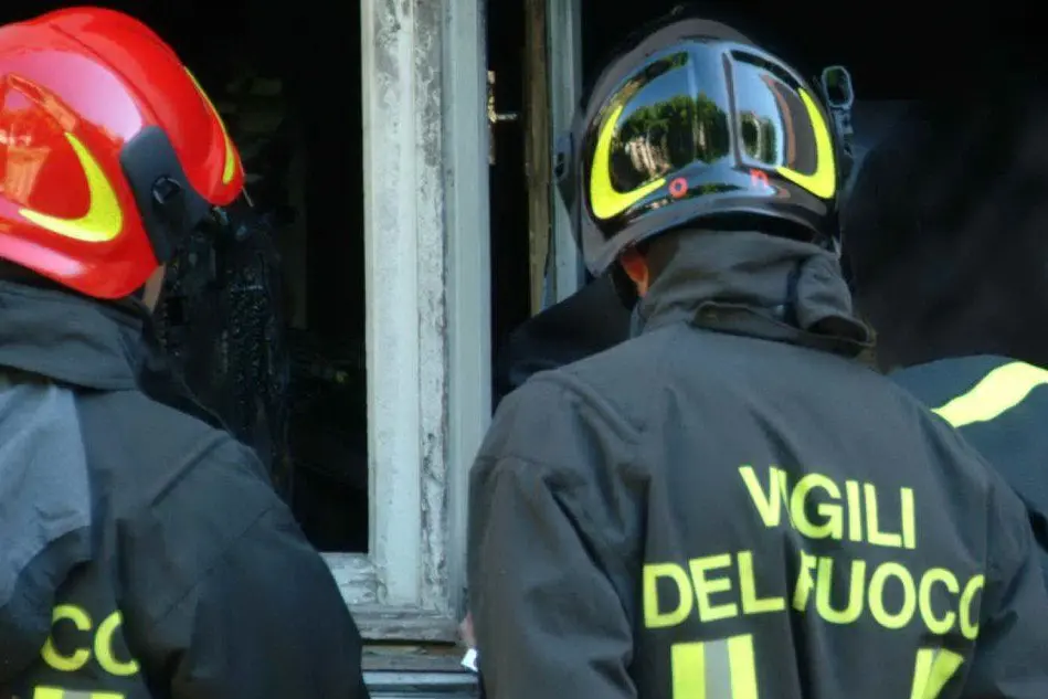 Vigili del fuoco (foto d'archivio)