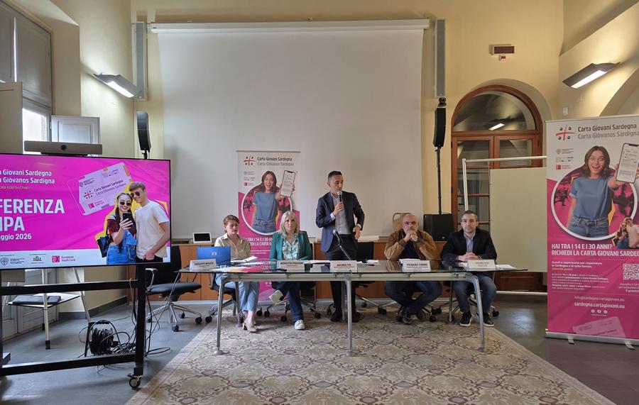 Sassari, presentata la carta giovani Sardegna: investimento regionale da 300mila euro