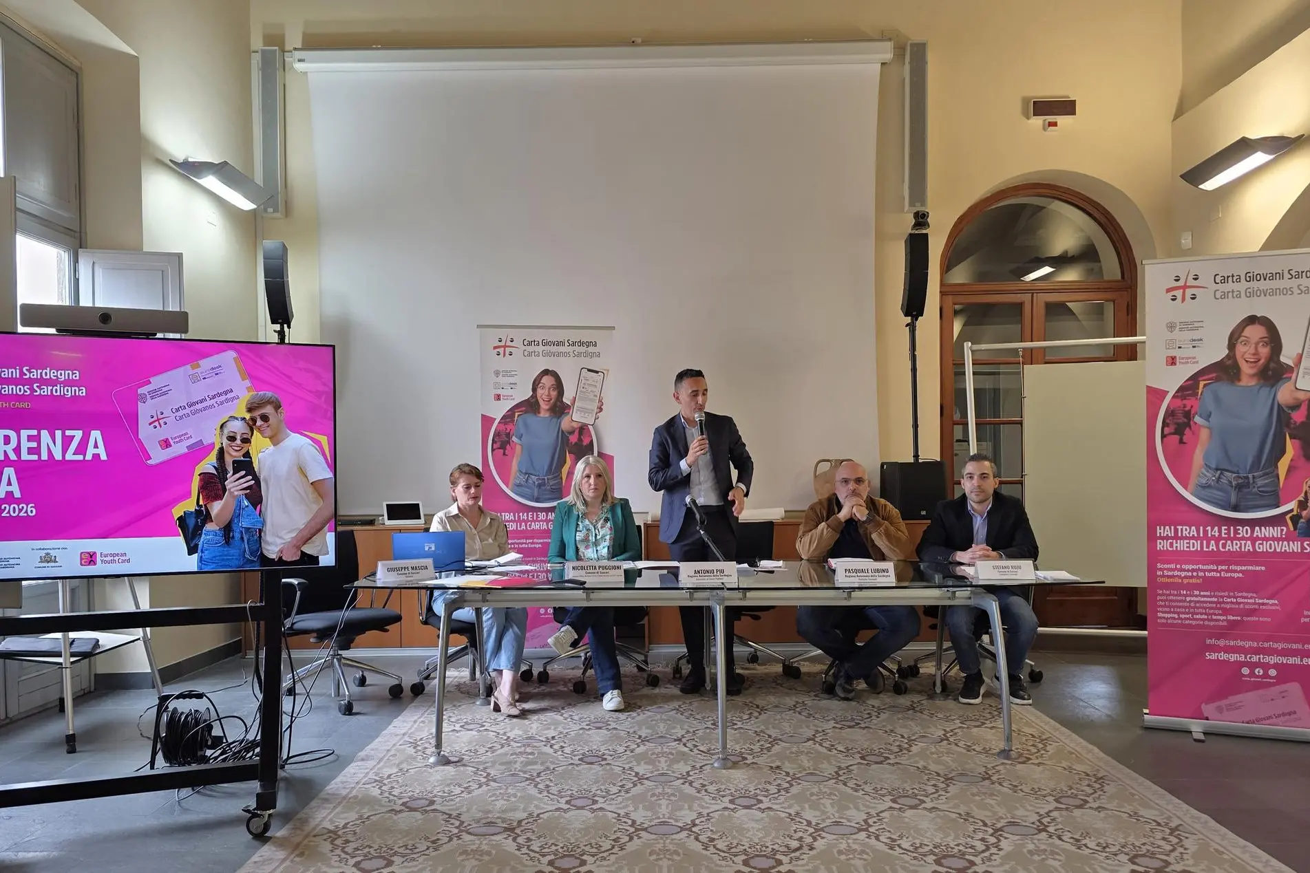 Presentazione della Carta Giovani Sardegna