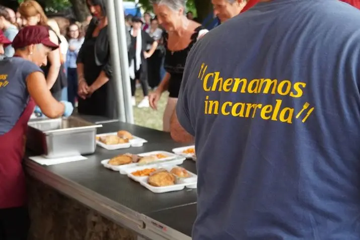 L'evento a Villanova Monteleone (foto concessa)