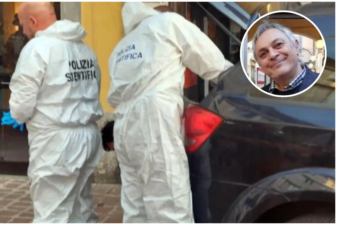 Il commerciante ucciso (foto Ansa)