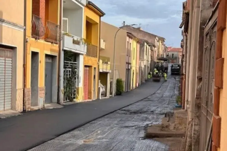 Strade di Ittiri (foto concessa)